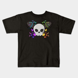 Singers crew Jolly Roger pirate flag (no caption) Kids T-Shirt